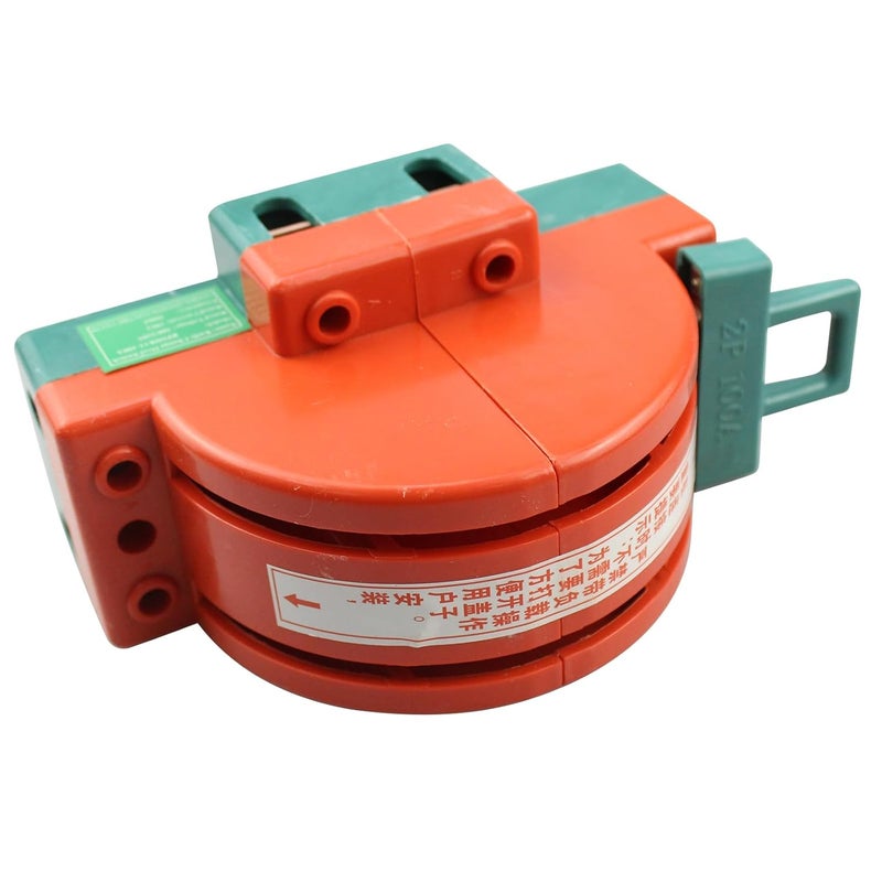 FORLETOR Disconnect Knife Switch Double Throw,100A 220V 2 Pole Safety Two-Way Double-Switching Switch - Image 3